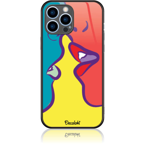 Pop Art Kiss Θήκη Κινητού Σχέδιο 50074
