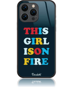 Girl Is On Fire Θήκη Κινητού Σχέδιο 50325