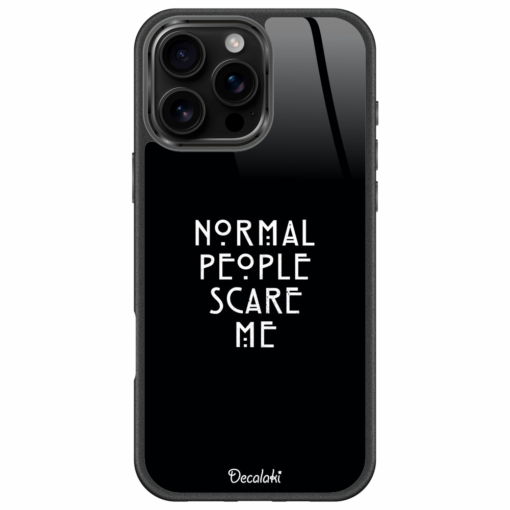 Normal People Scare Me Θήκη Κινητού Σχέδιο 50051