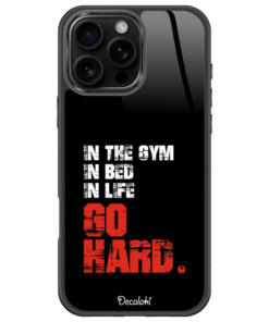 Go Hard Gym Addicted Θήκη Κινητού Σχέδιο 50133