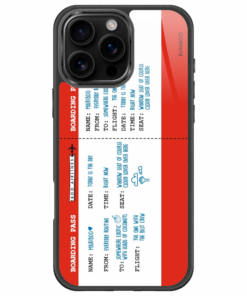 Boarding Pass (Red) Θήκη Κινητού - Inspired By Mairiboo Σχέδιο 202128