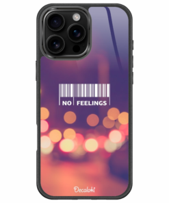 No Feelings Barcode Θήκη Κινητού Σχέδιο 50223