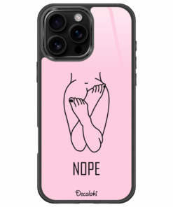 Nope Body Pink Pastel Θήκη Κινητού Σχέδιο 50256